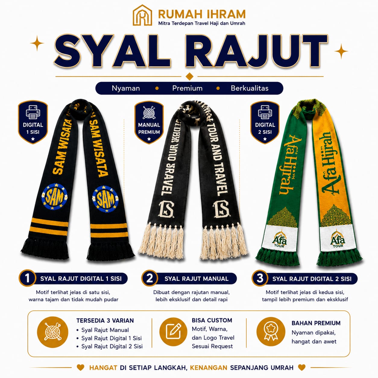 Syal Rajut
